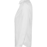 Women's Premium 100% Cotton Long Sleeve Blouse - White