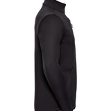Men's Professional Showerproof Softshell Jacket - Black