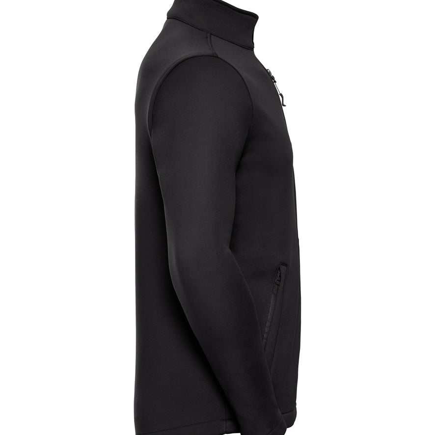 Men's Professional Showerproof Softshell Jacket - Black