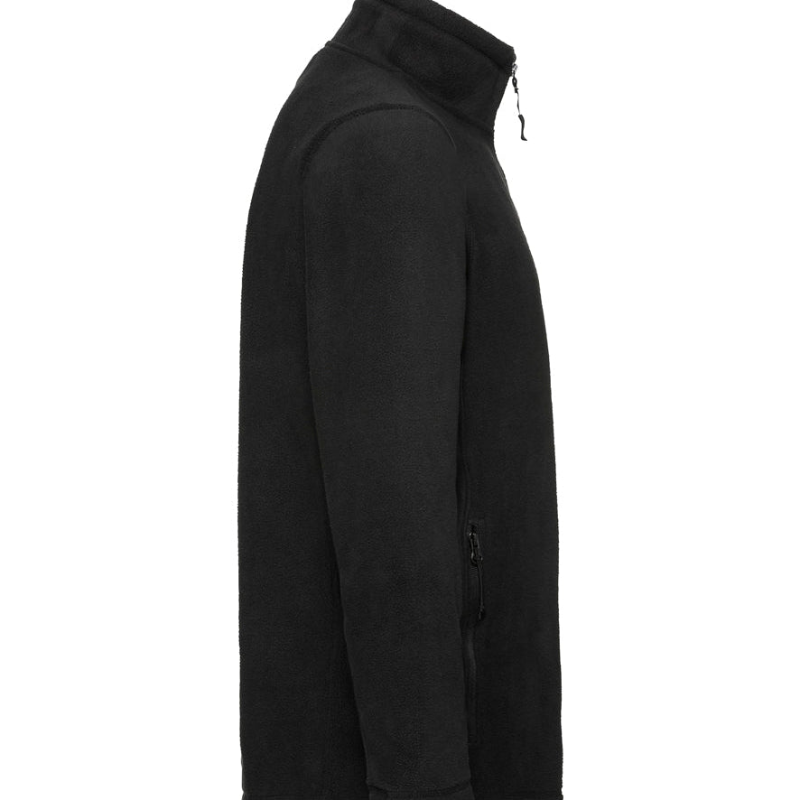 Men's Professional Thermal Full Zip Fleece - Black