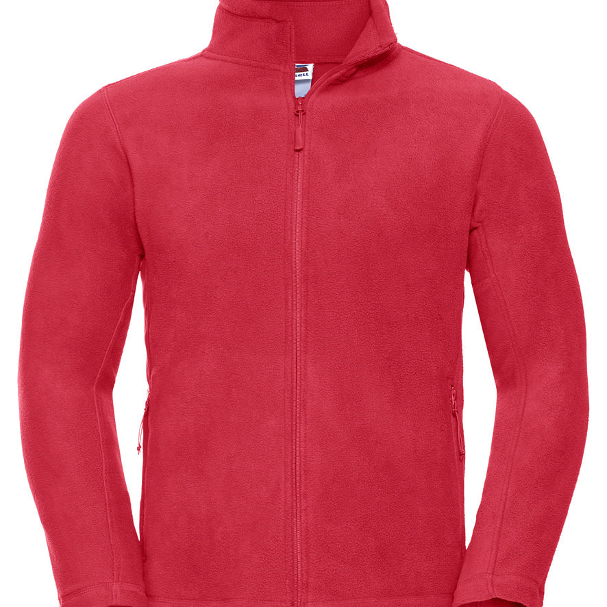 Men's Professional Thermal Full Zip Fleece - Classic Red