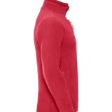 Men's Professional Thermal Full Zip Fleece - Classic Red