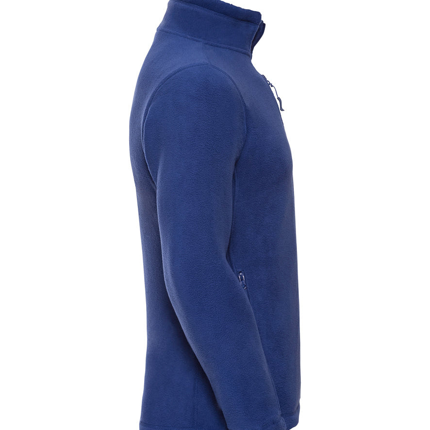 Men's Professional Thermal Full Zip Fleece - Royal Blue