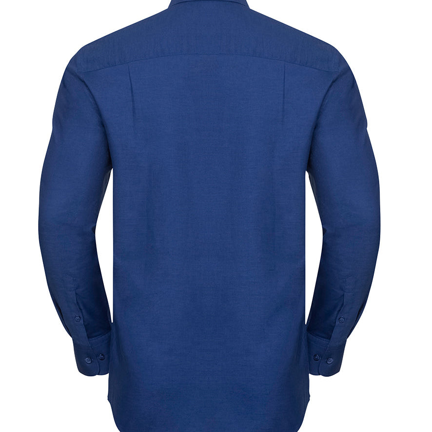 Men's Professional Long Sleeve Oxford Shirt - Royal Blue