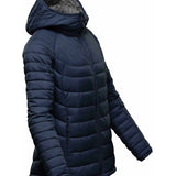 Women's Premium Showerproof Thermal Padded Jacket - Navy
