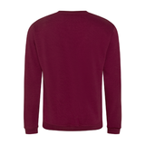 King's Canterbury Bailey House Unisex Polycotton Sweatshirt - Burgundy