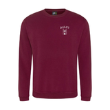 King's Canterbury Bailey House Unisex Polycotton Sweatshirt - Burgundy