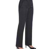 Women's Professional Straight Leg Trousers - Charcoal
