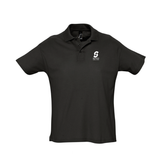 UCS Bridgwater Student Unisex Cotton Polo Shirt - Black