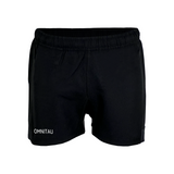 Omnitau Men's Breathable Rugby Core Shorts - Black
