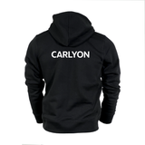 Carlyon House Men's Team Sports Organic Cotton Hoodie - Black