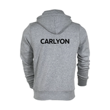 Carlyon House Men's Team Sports Organic Cotton Hoodie - Heather Grey