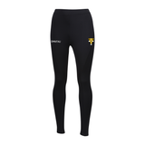 Carlyon House Women's Team Sports Breathable Full Length Training Leggings - Black