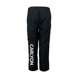 Carlyon House Unisex Team Sports Breathable Full Zip Stadium Trackpants - Black