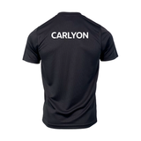 Carlyon House Unisex Team Sports Breathable Technical T-Shirt - Black