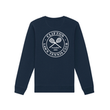Clifton Lawn Tennis Club Women's Cotton Sweatshirt - Navy