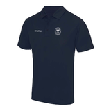 Clifton Lawn Tennis Club Men's Breathable Technical Polo - Navy