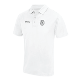 Clifton Lawn Tennis Club Men's Breathable Technical Polo - White