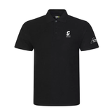 Cannington Nuclear College Men's Polycotton Polo Shirt - Black