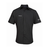 UCS Catering Team Men's Short Sleeve Breathable Poplin Shirt - Black