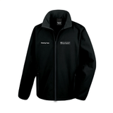 UCS Cleaning Team Unisex Two Layer Soft Shell Jacket - Black