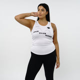 Omnitau Women's Core Crew Neck Athletics Vest - White