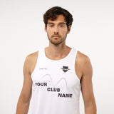 Omnitau Men's Core Crew Neck Athletics Vest - White