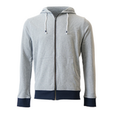 Unisex Premium Sustainable Full Zip Hoodie - Heather Grey