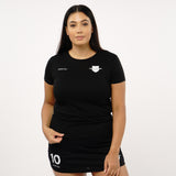 Omnitau Women's Core Crew Neck Hockey T-Shirt - Black