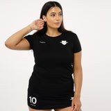 Omnitau Women's Core Crew Neck Hockey T-Shirt - Black
