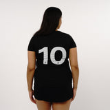 Omnitau Women's Core Crew Neck Hockey T-Shirt - Black