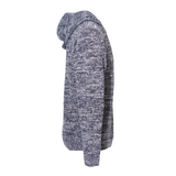Unisex Premium Sustainable Knitted Overhead Hoodie - Navy