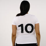 Omnitau Women's Core Crew Neck Hockey T-Shirt - White
