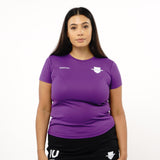 Omnitau Women's Core Crew Neck Hockey T-Shirt - Purple