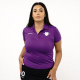 Omnitau Women's Core Polo Neck Hockey Shirt - Purple