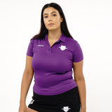 Omnitau Women's Core Polo Neck Hockey Shirt - Purple