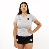 Omnitau Women's Core Crew Neck Hockey T-Shirt - Heather Grey