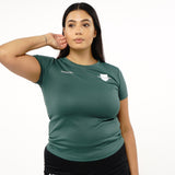 Omnitau Women's Core Crew Neck Hockey T-Shirt - Bottle Green