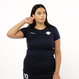 Omnitau Women's Core Crew Neck Hockey T-Shirt - Navy