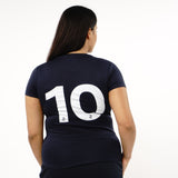 Omnitau Women's Core Crew Neck Hockey T-Shirt - Navy
