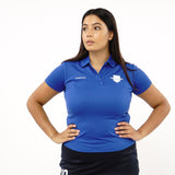 Omnitau Women's Core Polo Neck Hockey Shirt - Royal Blue