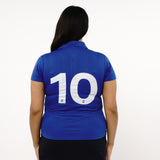Omnitau Women's Core Polo Neck Hockey Shirt - Royal Blue