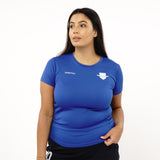 Omnitau Women's Core Crew Neck Hockey T-Shirt - Royal Blue