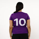 Omnitau Women's Core Football Crew Neck Shirt - Purple