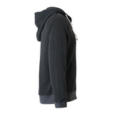 Unisex Premium Sustainable Full Zip Hoodie - Black
