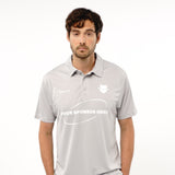 Omnitau Men's Core Football Polo Neck Shirt - Heather Grey