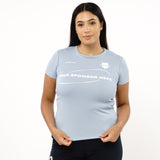 Omnitau Women's Core Football Crew Neck Shirt - Sky Blue