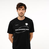 Omnitau Men's Core Football Crew Neck Shirt - Black
