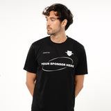 Omnitau Men's Core Football Crew Neck Shirt - Black