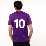 Omnitau Men's Core Football Crew Neck Shirt - Purple